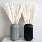 Natural Pampas Dried Flowers Bouquet for Boho Home Vase Decor Bunny Rabbit Tails Grass Artifical Flower Wedding Party Decoration