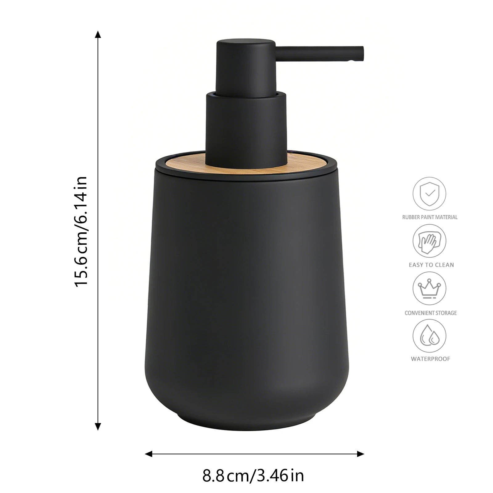 Tvålpump Bamora Bambudetalj