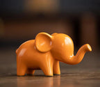 Skulptur Fauna Glaserad Keramik