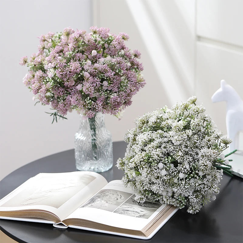 30cm Artificial Silk Flower Simulation Gypsophila Home Vase table Wedding Bridal Bouquet Garden Courtyard Decoration DIY Gifts