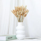 60Pcs Mix Rabbit Tail Grass Natural Lagurus Ovatus Pampas Dried Flower Bouquet Floral Wedding Decoration Home Photo Props Decor