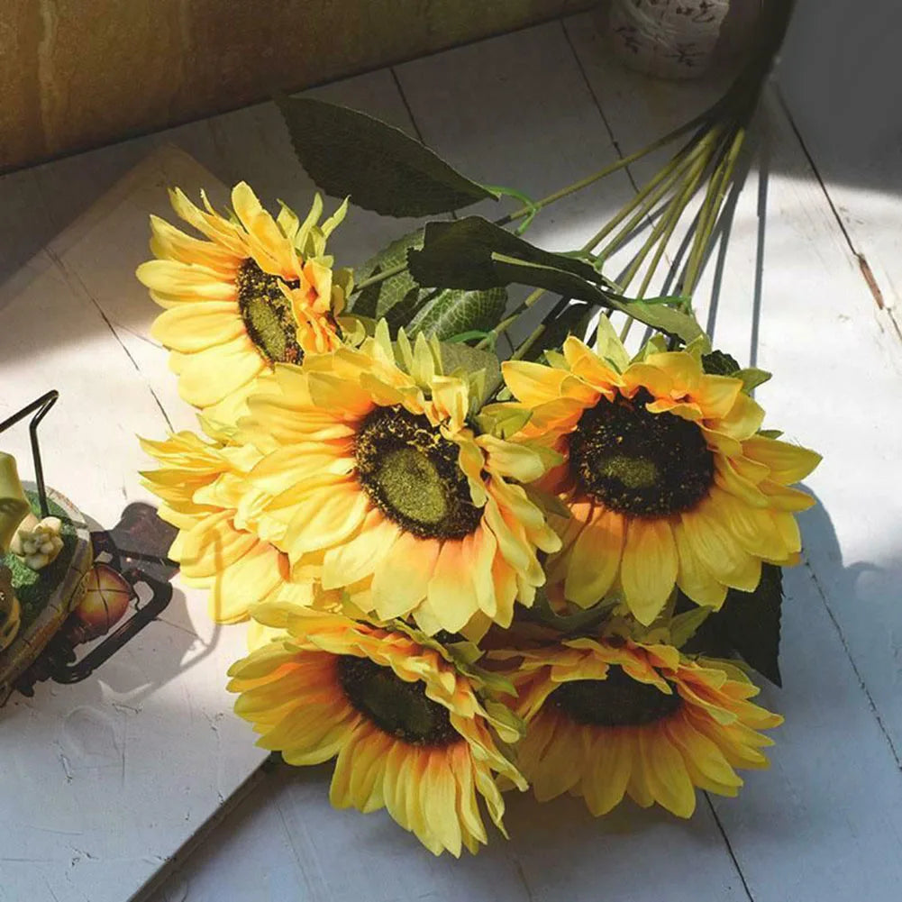 Konstbukett Helianthus 29cm