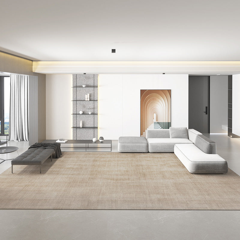 Solid Color Simple Carpets for Living Room Decoration Rugs for Bedroom Decor Carpet Non-slip Area Rug Home Short Pile Floor Mat