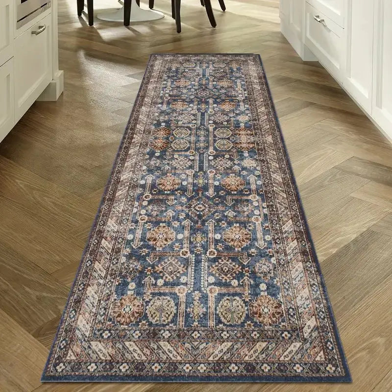 VIKAMA Washable Hallway Runner Rug for Home Decor Vintage