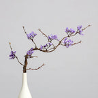 Real Touch Artificial Cherry Blossoms Branches Plastic Elegant Simulation Sakura Branches Realistic Handmade Fake Flower