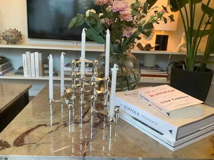 Ljusstake Molea Lux Rostfritt Stål