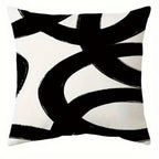 Kuddfodral Linea Nero 40x40
