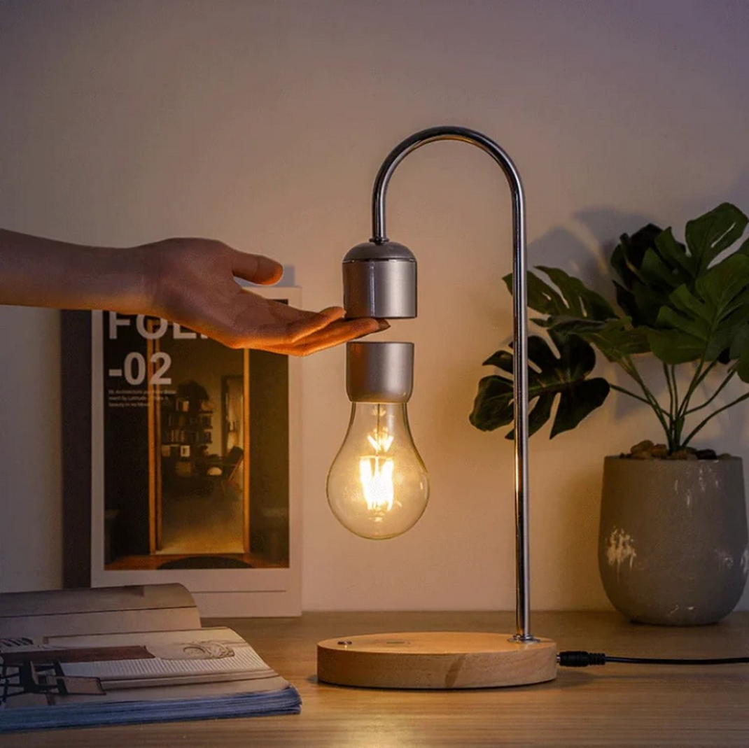 Bordslampa Levitas Magnetiskt Svävande