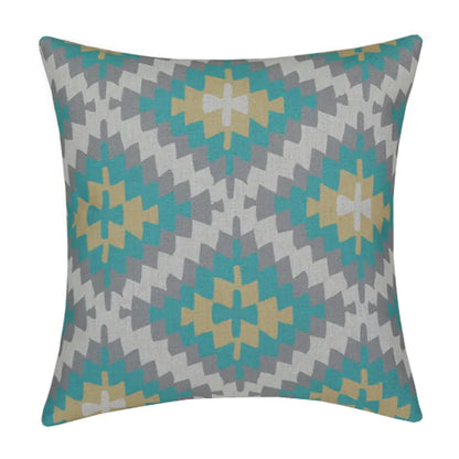Cotton and Linen Decorative Pillow