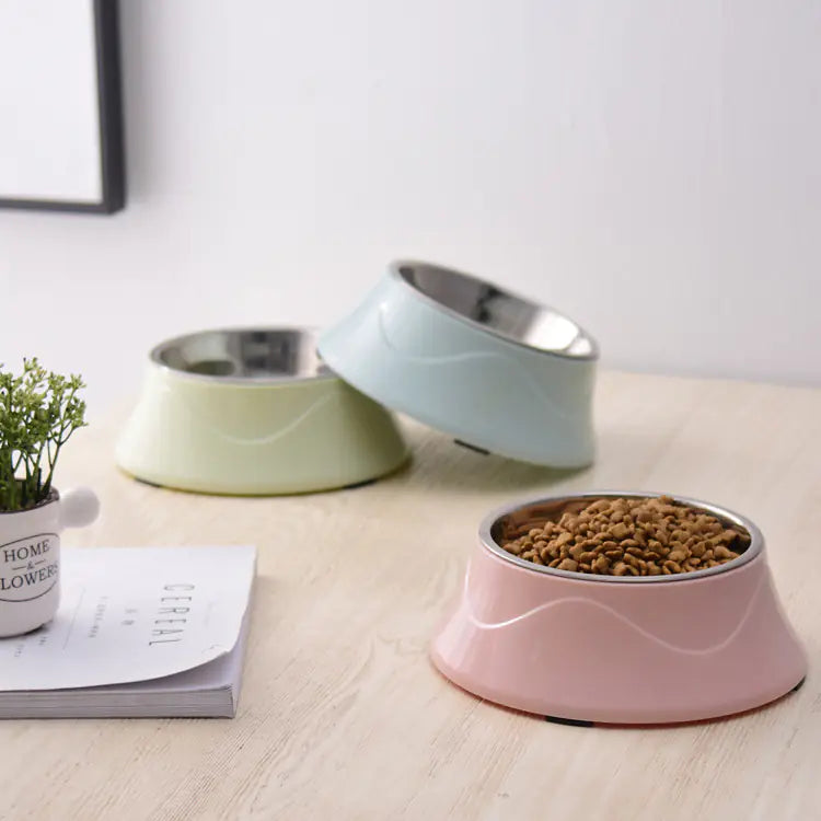 Stainless Steel Dog and Cat Food Bowls (FERA)
