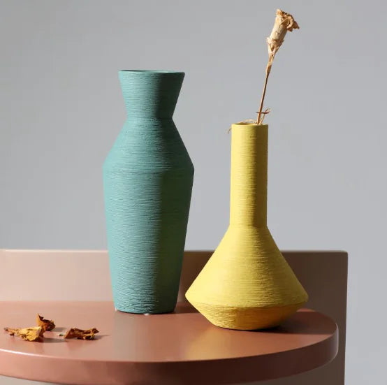 Nordic Minimalist Ceramic Vase for Home Decor