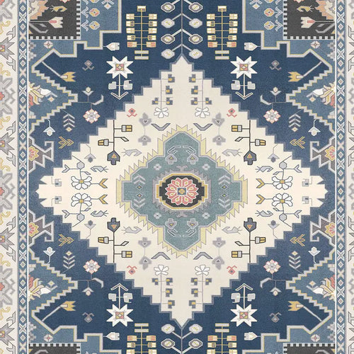 Nordic Blue Woven Rug (NORDICUM BLUE)
