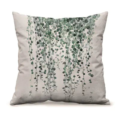Modern Minimalist Linen Pillow Cover (HERBA)