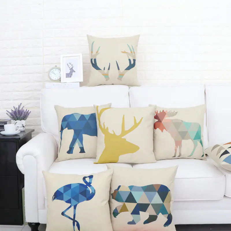 Nordic Style Cushion Cover for Office and Home Use (LINEA)