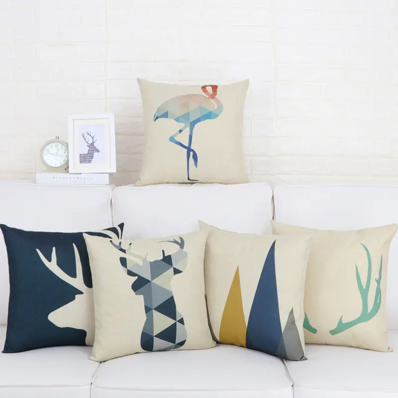 Nordic Style Cushion Cover for Office and Home Use (LINEA)